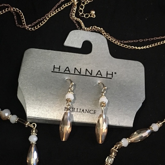Hannah beautiful necklace earrings - Picture 5 of 5